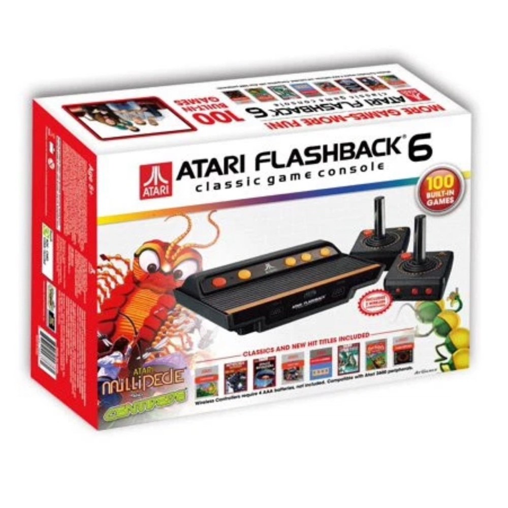 Flashback 6 Classic Game Console - Black